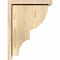 Ekena Millwork Ridgewood Rough Sawn Corbel w/Backplate, Douglas Fir, 8"W x 12"D x 16"H COR08X12X16RID01RDF - alternate 4
